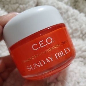 Sunday Riley CEO vitamin c hydration cream